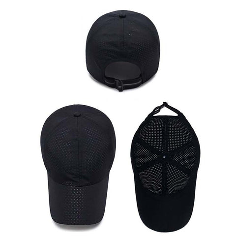 Casquette sport noire