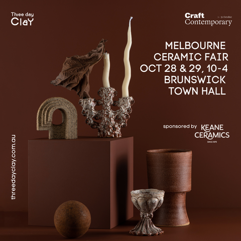 three day clay Melbourne ceramic fair