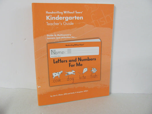 My Printing Book 2022 Teacher's Guide (Grade 1) - Handwriting Without Tears