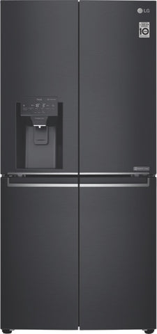 lg 506L Slim French Door Fridge front view doors closed