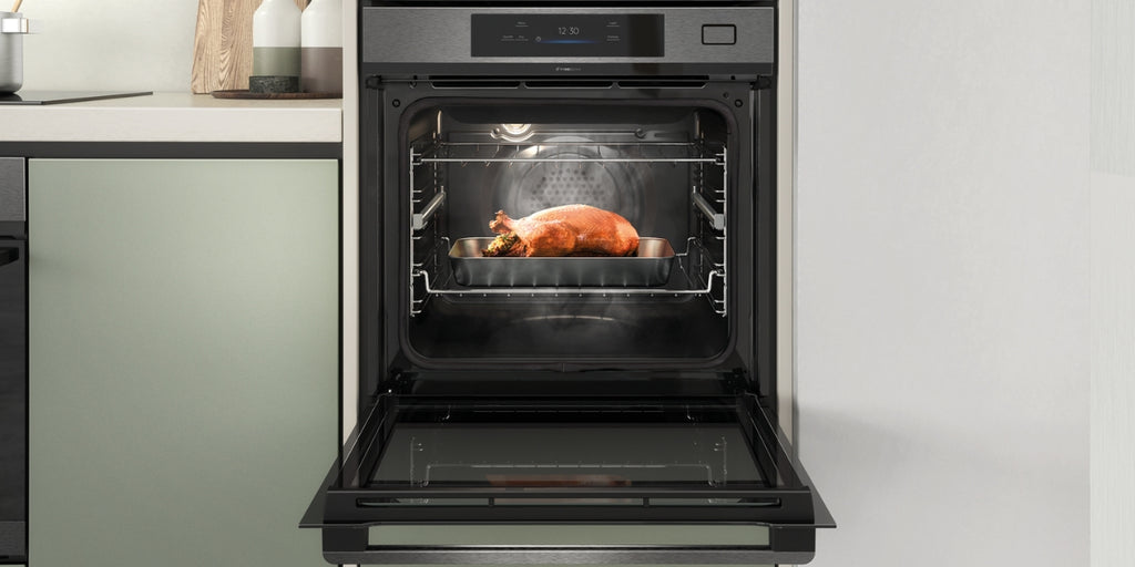 new westinghouse oven with steam assisted cooking