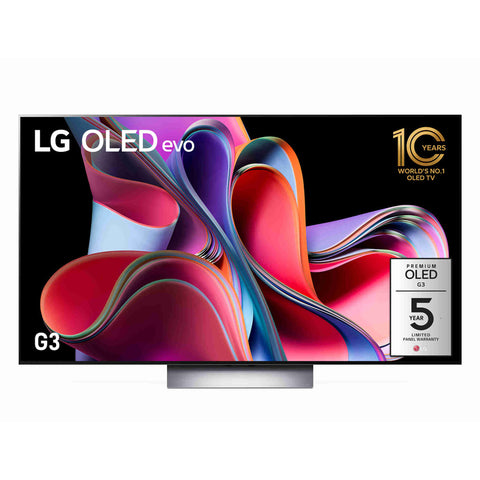 LG oled TV front view