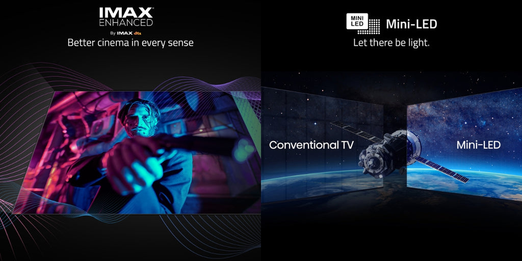 Hisense U7KAU Series TVs for IMAX Enhanced viewing and the beautiful Mini-LED Display