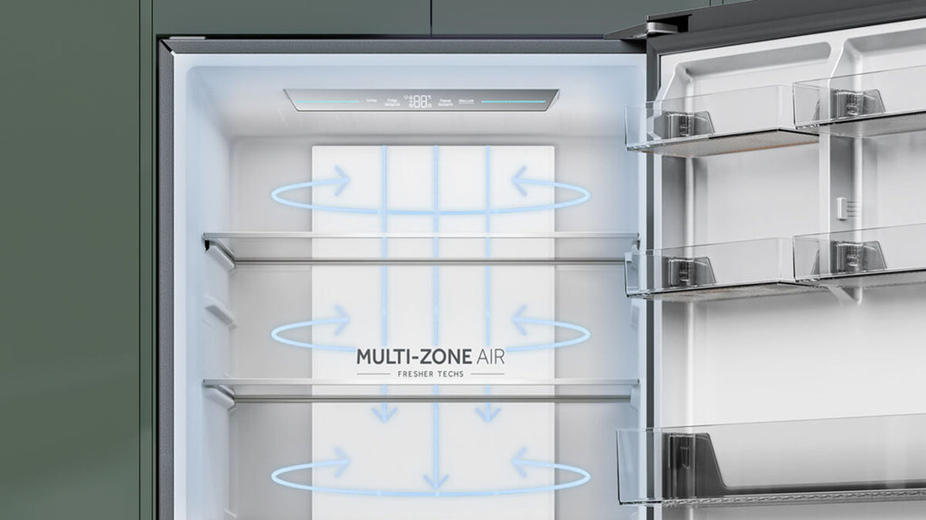 Image showcasing Haier's Multi-Zone cooling