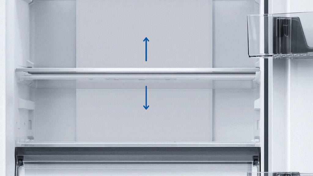 Image of Haier's shelf flexibility