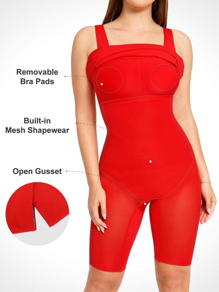 Built-In Shapewear Mock Neck Modal Dress – Popilush®CA