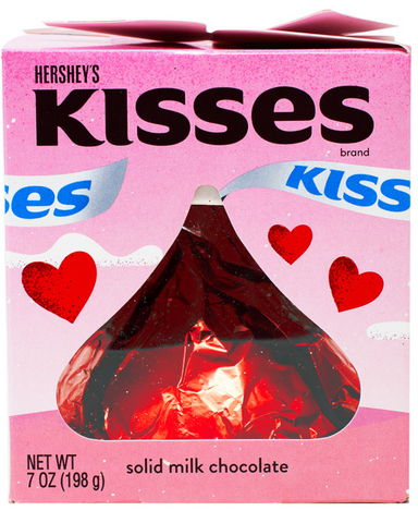 hershey's kisses-valentine's day candy-milk chocolate