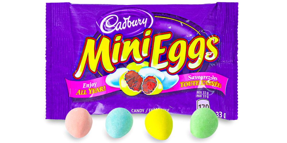 Cadbury Mini Eggs - Candy from the 60s