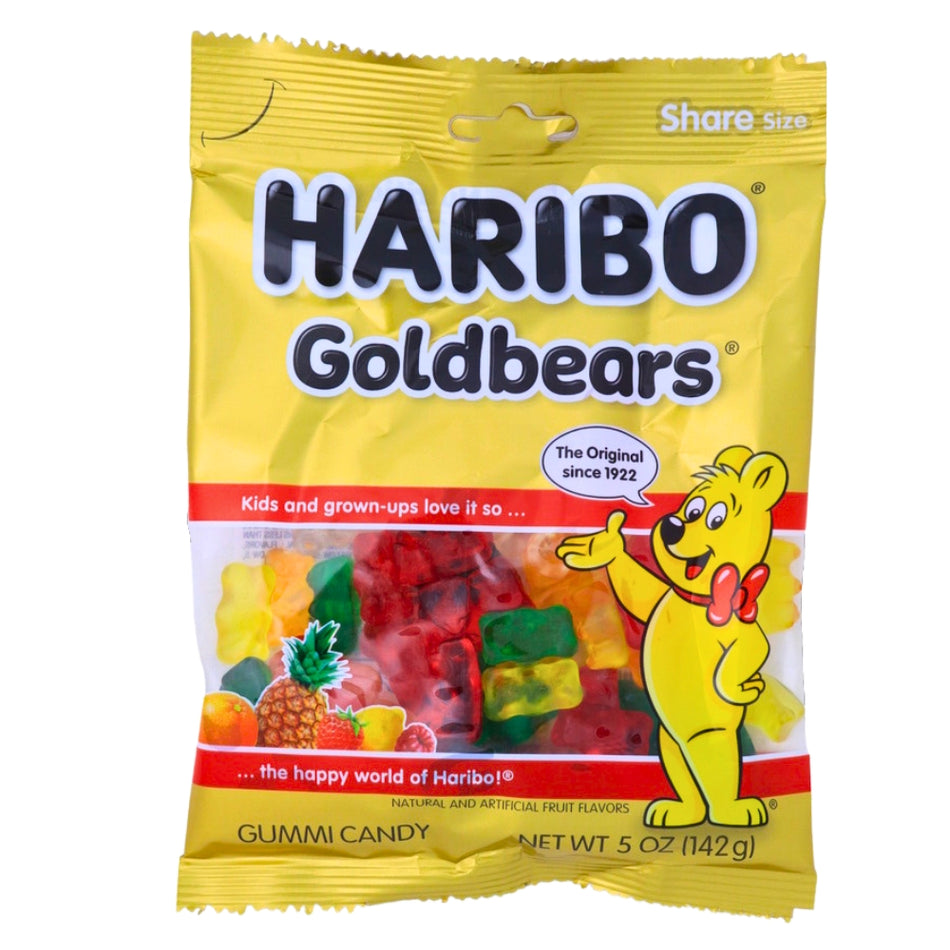 Haribo Gold-Bears Gummi Candy, 5-Pound Bag