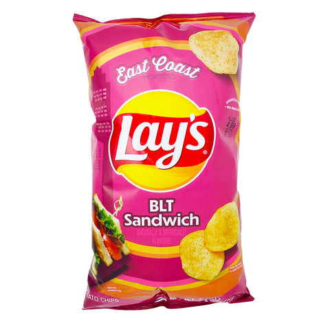 Lays - Lays Chips - Lay's Chips - Lay's - Savory Snacks - Savory Snack - BLT Chip - Potato Chips