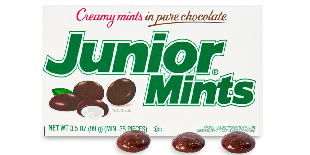 Junior Mints - 1940s Candy