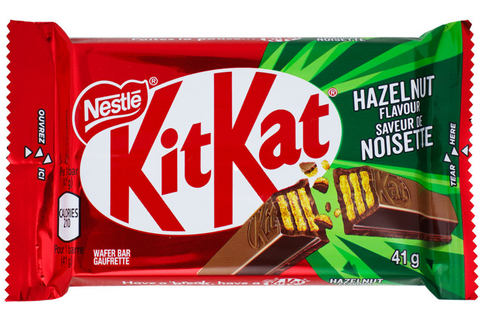 kit kat flavors-kit kat-hazelnut chocolate