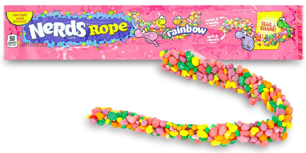 Nerds Rope - Wonka Candy - 90s Candy - Nostalgic Candy