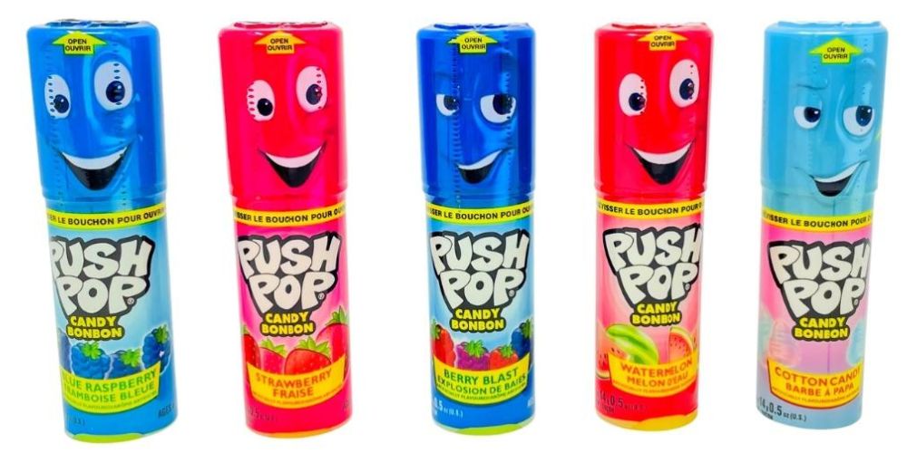 Push Pop - Candy from the 80s - 80s Candy - Lollipop