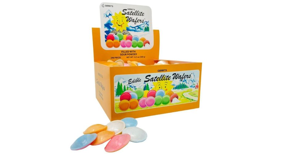Satellite Wafers - Retro Candy - 1950s Candy