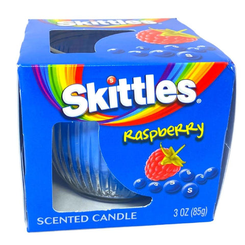 skittles - blue raspberry - Christmas candle