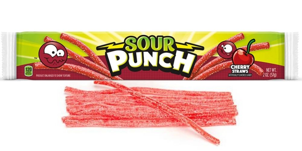 Sour Punch - Sour Punch Straws - 90s Candy - Sour Candy - Nostalgic Candy