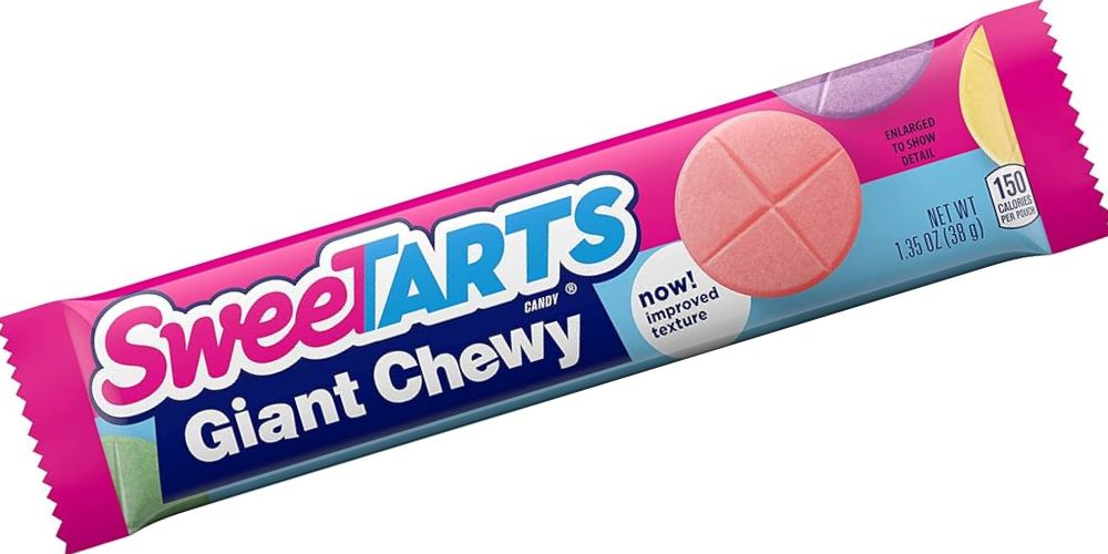 Sweetarts - Giant Chewy - 90s Candy - Wonka Candy - Retro Candy