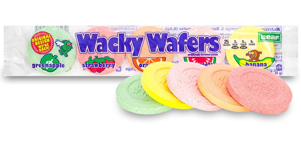 Wacky Wafers - Wonka Candy - Candy from the 80s - Retro Candy