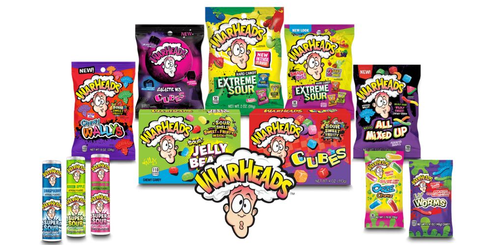 Warheads Candy - 90s candy - Top 12 Candy from the 90s - Sour Candy - Retro Candy