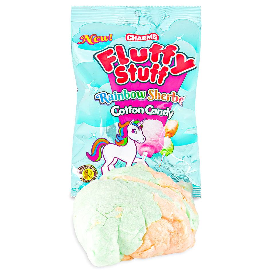 Charms Fluffy Stuff Cotton Candy Pops - All City Candy