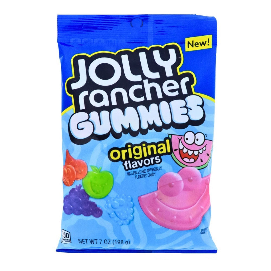 JOLLY RANCHER MISFITS GUMMIES Original, JOLLY RANCHER MISFITS GUMMIES are a  marvellous mashup of fruity flavours and shapes. Each bag includes three  2-in-1 flavour combos: blue raspberry + watermelon, strawberry + lemon