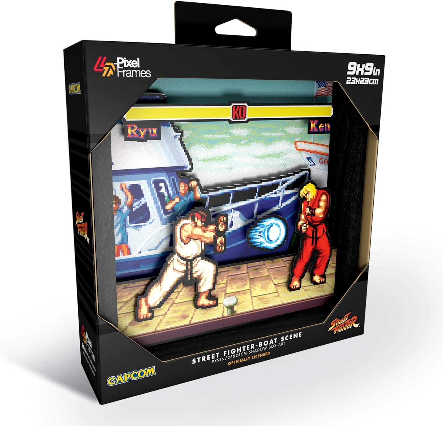 Pixel Frames: Capcom Street Fighter - Boat Scene