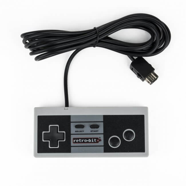 SUPER Nintendo New Freaks & Geeks Wired 1m80 Controller Original SNES Color