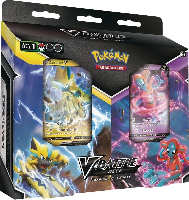 Pokemon Deoxys/Zeraora VMAX & VSTAR Battle 6 Box Case - Hitmen Sports Breaks