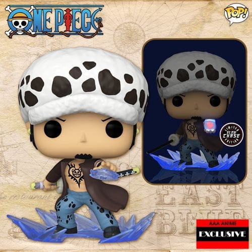 Funko POP! One Piece Trafalgar Law - AAA Anime Exclusive - Glow In The –  FunkoBros