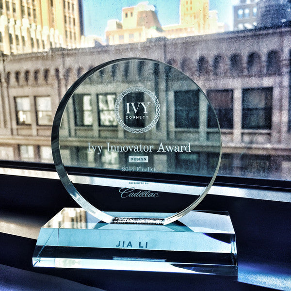 Jia Li_Ivy Innovator Award for Design_Cadillac_Trophy