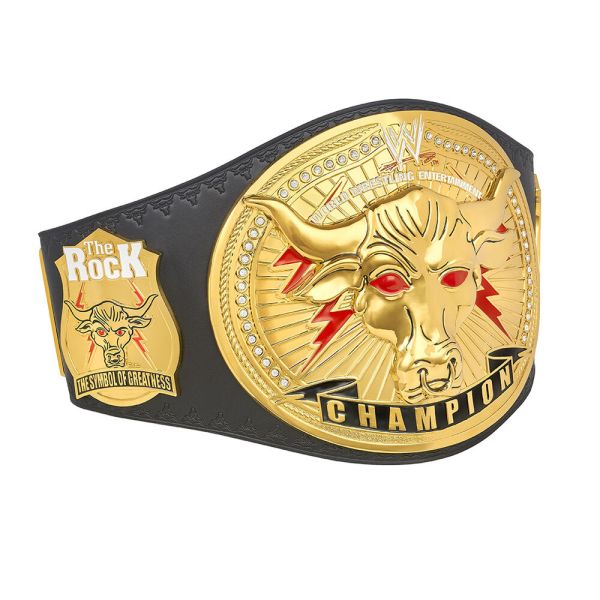 Rock Brahma Bull Replica Title Belt– Championship Belt Baker