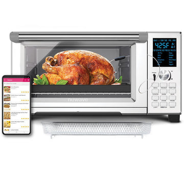 NuWave Bravo XL Smart Oven features a digital temperature probe