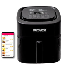 NuWave Brio 8 QT Digital Air Fryer with Temperature Probe