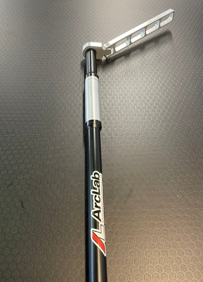 Active Target Pro Series Ice Pole Bundle- Arclab (includes 2 piece standard pole, Lowrance Mount, tripod, 4 cable clips)