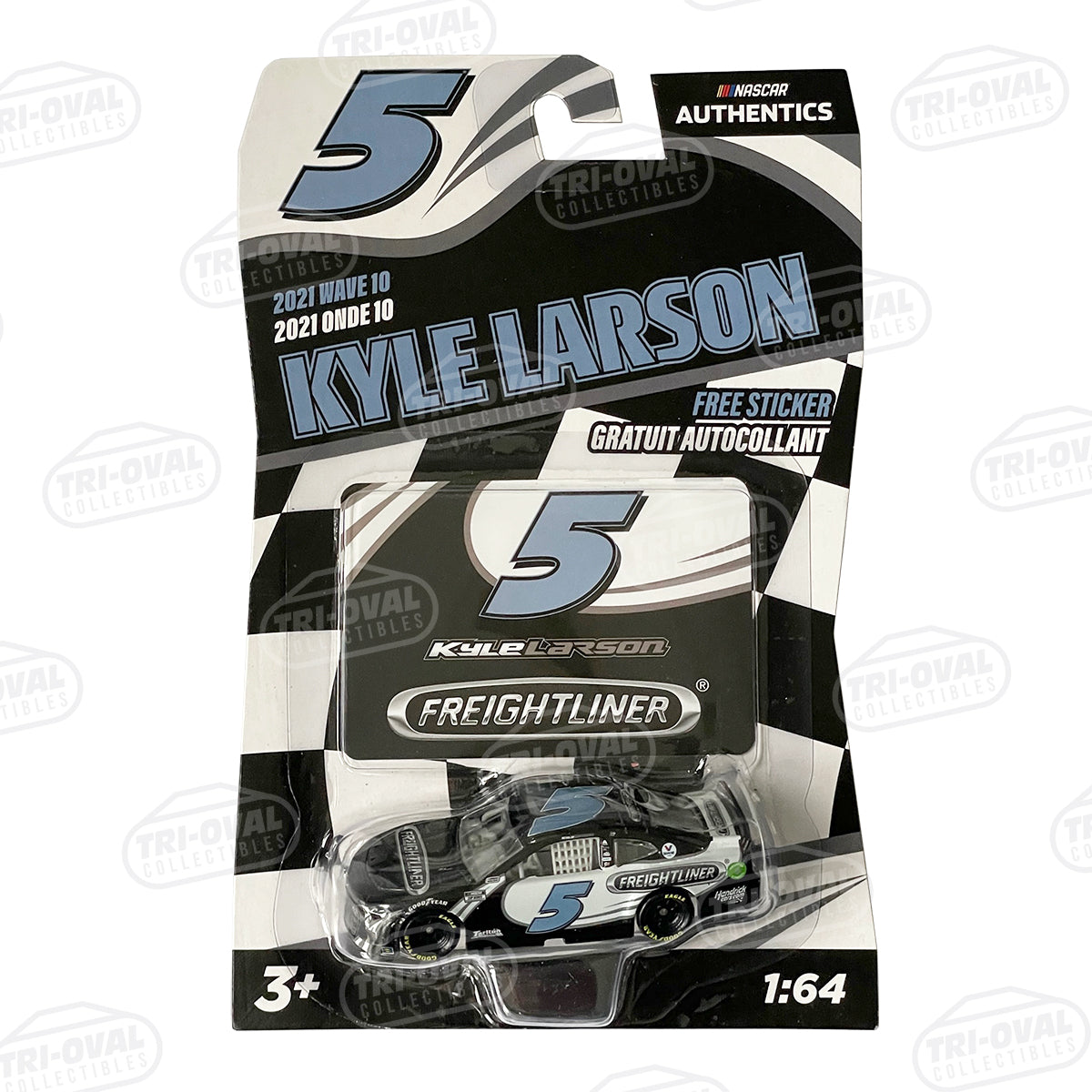 Kyle Larson NASCAR Authentics 2022 Wave 3 Diecast Tri oval