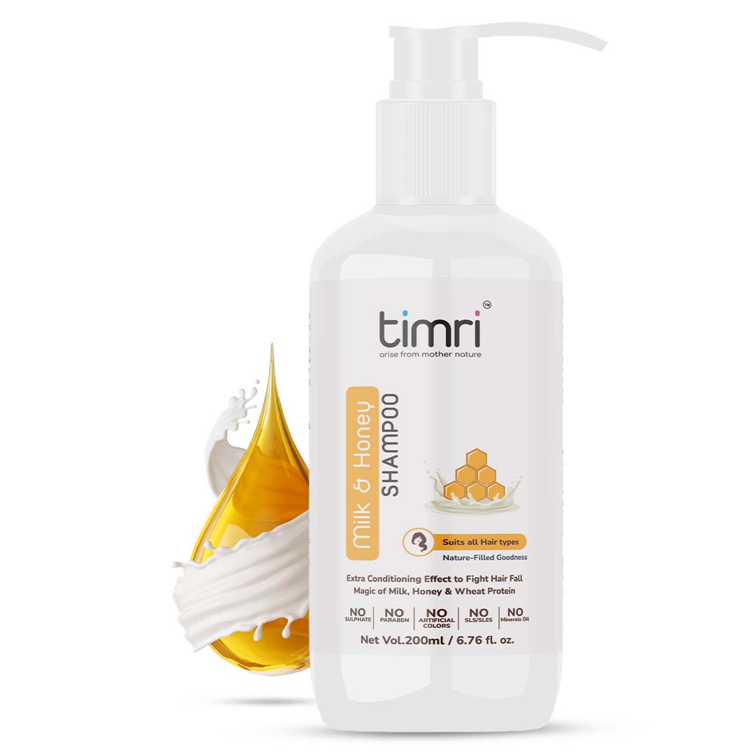 Milk & Honey Shampoo For Silky And Strong Hair, Anti-Hair Fall Formula- 200ml