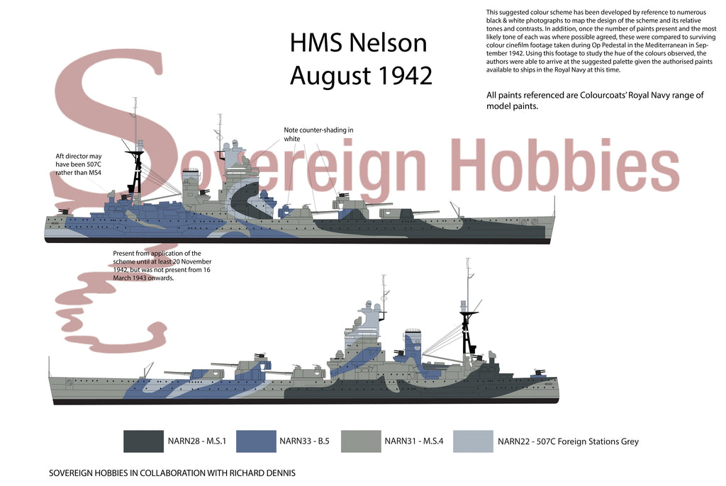 HMS Nelson 1942