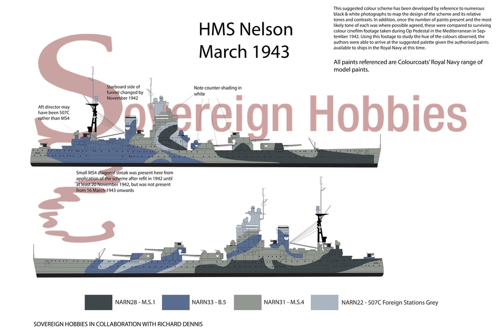 HMS Nelson 1943