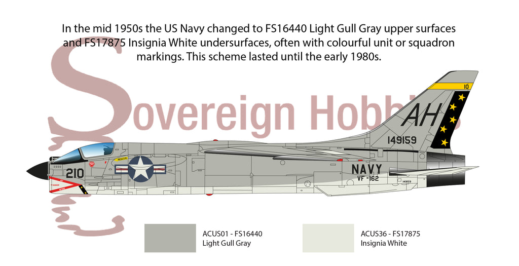 US Navy Cold War grey scheme FS16440 FS17875