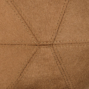 Loro Piana 'Storm System' Wool and Cashmere Flannel Baseball Classic Cap with Earflaps (Choice of Colors) by Wigens Light Brown Flannel / 60