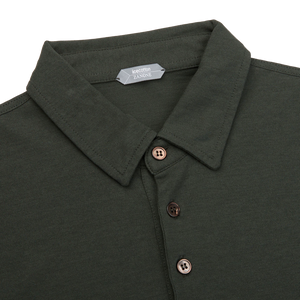 Zanone | Moss Green Ice Cotton T-Shirt – Baltzar