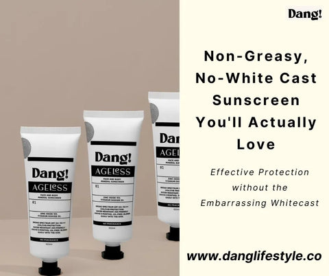 Non greasy, no whitecast sunscreen