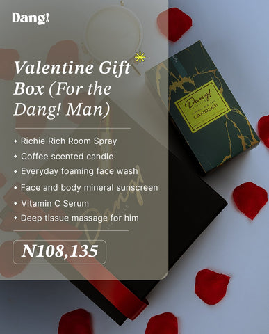 Valentine gift for him: Buy "The Dang Man"