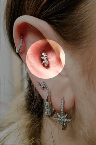 Piercing au conch