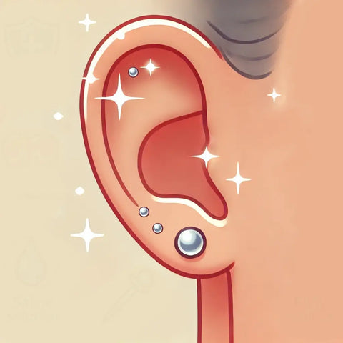 Know if your piercing is well healed
