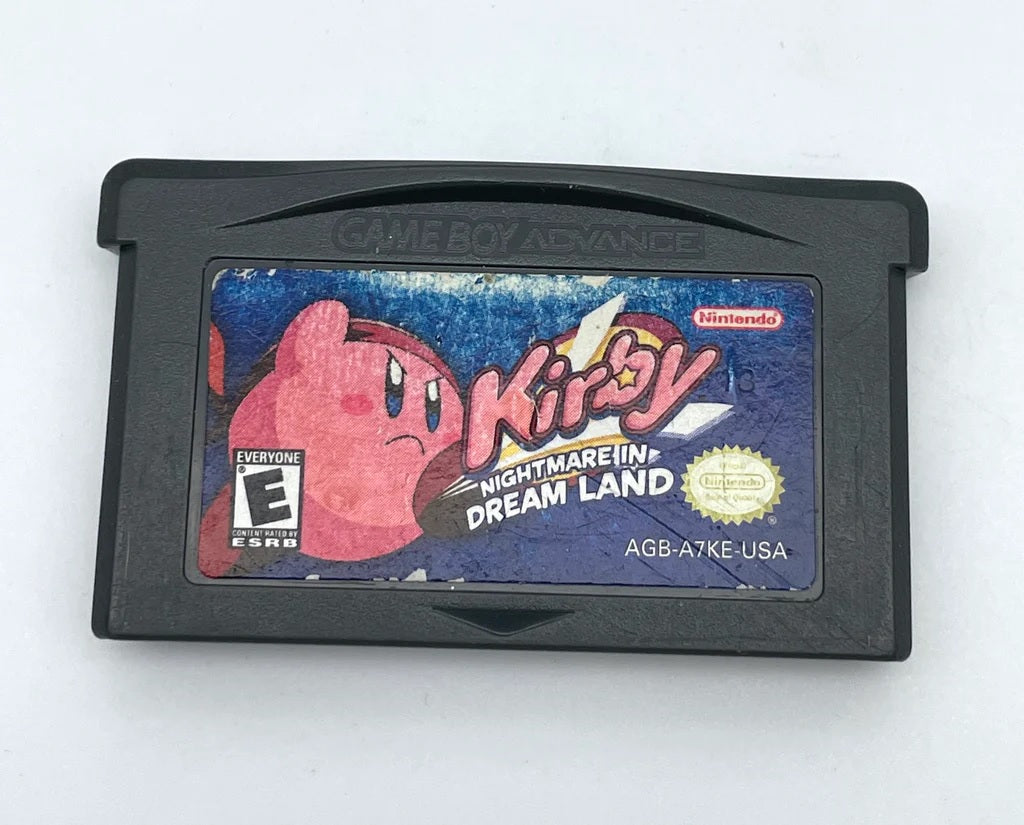 Kirby Nightmare in Dream Land - for GBA Console - working cartridge - –  Boost Power Gaming