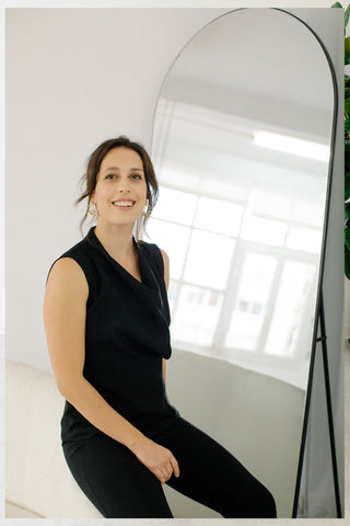 portrait of head designer Ariane Delarue