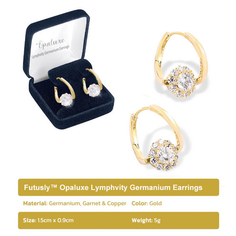 Futusly™ Opaluxe Lymphvity Germanium Earrings