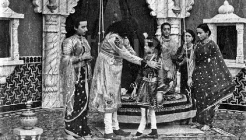 Scene from old bollywood movie Bhakta Vidhur